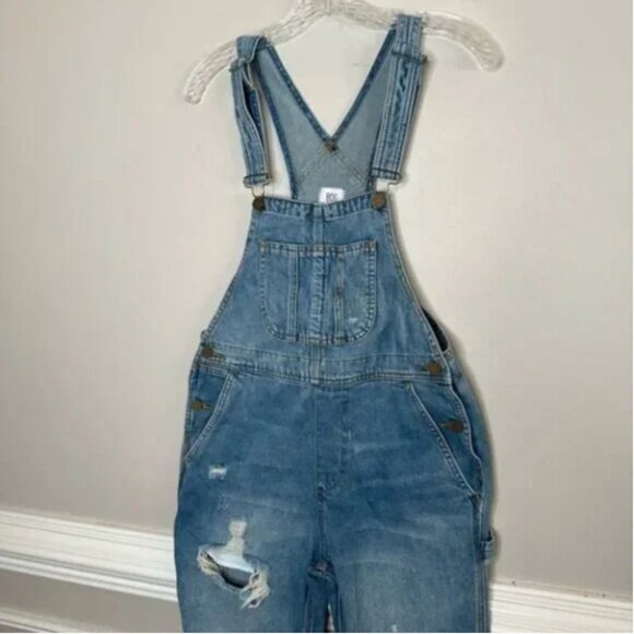 BDG Oversized Distressed Denim Overalls from Urban Outfitters Size XS - Picture 5 of 10
